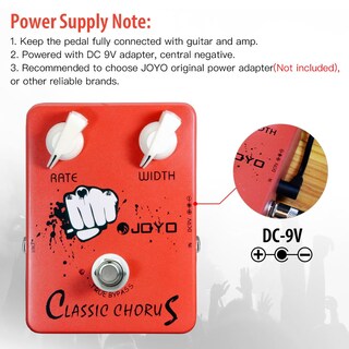 Foto 5 | Foto 5 | Pedal Chorus Joyo Jf-05 Crisp & Transparent Para Guitarra Eléctrica - Venta Internacional.