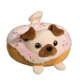 Foto 1 | Foto 1 | Macarrones De Peluche Douglas Pug Donut Con Forma De Animal De Peluche 13 Cm - Venta Internacional.