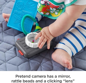 Foto 4 | Foto 4 | Set De Regalo Fisher-price Tiny Tourist Con 4 Juguetes Con Temática De Viajes - Venta Internacional.