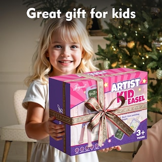 Foto 7 | Foto 7 | Caballete Joyooss Art Para Niños Ajustable Con Pizarra Magnética De 4 A 8 Años - Venta Internacional.