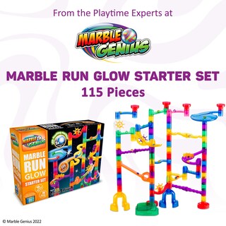 Foto 2 | Foto 2 | Set Marble Run Track Race Starter Marble Genius 115 Piezas Para Mayores De 4 Años - Venta Internacional.