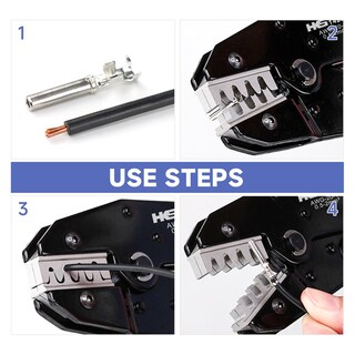 Foto 7 | Foto 7 | Crimpadora Hks Yf-1420dt Deutsch Dt Dtm Talla 16 20 20-14 Awg - Venta Internacional.