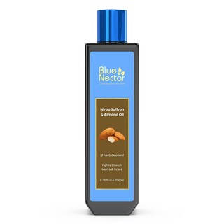 Foto 1 | Foto 1 | Aceite Corporal Blue Nectar Aceite De Azafrán Y Almendras 200 Ml Para Estrías - Venta Internacional.