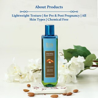 Foto 5 | Foto 5 | Aceite Corporal Blue Nectar Aceite De Azafrán Y Almendras 200 Ml Para Estrías - Venta Internacional.