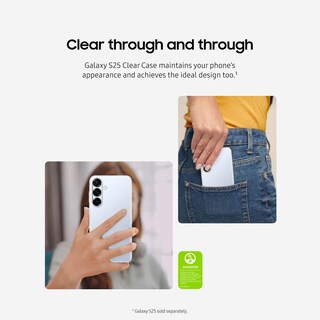 Foto 4 | Foto 4 | Funda Para Teléfono Samsung Galaxy S25 Transparente - Venta Internacional.