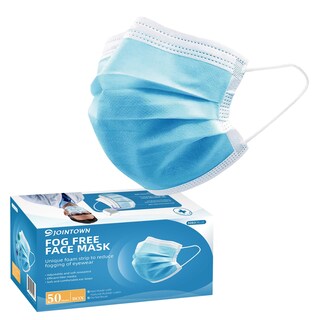 Foto 1 | Foto 1 | Mascarilla Desechable Jointown Antivaho De 3 Capas Para Adultos X50 - Venta Internacional.