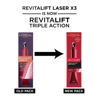 Foto 3 | Foto 3 | Crema De Ojos L'oreal Paris Revitalift Triple Action 15 Ml - Venta Internacional.