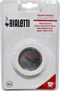 Foto 1 | Foto 1 | Junta Y Filtro De Repuesto Para Cafeteras Espresso Bialetti Con Estufa De 3 Tazas - Venta Internacional.