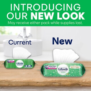 Foto 2 | Foto 2 | Toallitas Húmedas Cottonelle Gentleplus Aloe Vitamin E 2 Pack - Venta Internacional