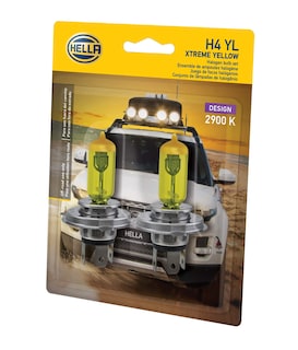 Foto 2 | Foto 2 | Paquete De 2 Bombillas Hella H4 Yl Xtreme Yellow 12 V 60/55 W - Venta Internacional.