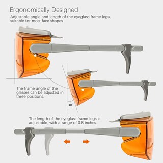 Foto 4 | Foto 4 | Gafas De Seguridad Voltspark 532nm Laser Od6+ Uv400 Protection - Venta Internacional.