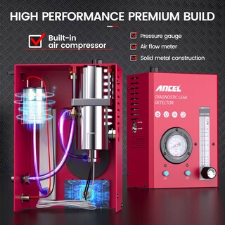 Foto 4 | Foto 4 | Máquina De Humo Ancel S3000-us Automotive Con Compresor Y Manómetro - Venta Internacional.