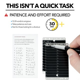 Foto 5 | Foto 5 | Monedero De Respaldo Crypto Seed Bank Steel Para Almacenamiento De Bitcoin - Venta Internacional.