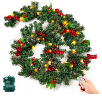 Foto 4 | Foto 4 | Guirnalda Navideña Corona Xtellar 50 Leds 2.7 m