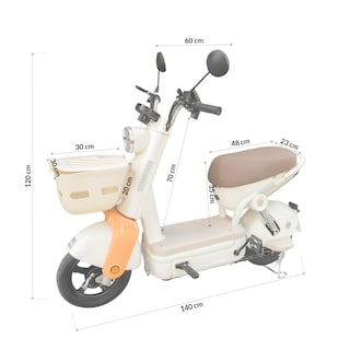 Foto 7 | Foto 7 | Bicicleta Eléctrica para Adultos Moboss Khaki 500 W Batería 48v 15ah Autonomía Lenin