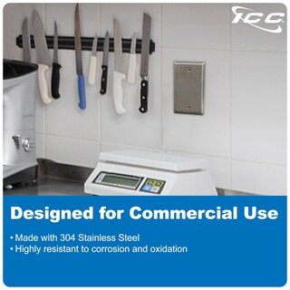 Foto 3 | Foto 3 | Placa De Pared Icc De Acero Inoxidable De Una Sola Banda Resistente A La Corrosión - Venta Internacional.