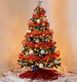 Foto 3 | Foto 3 | Rollos Malla Decorativa Navideña Xtellar 2 Piezas