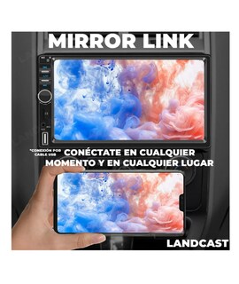 Foto 2 | Foto 2 | Estereo Pantall Compatible7 Pulgadas Táctil Resolución 1024x600px Bluetooth Fm Reproductor