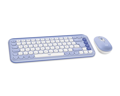 Foto 2 | Foto 2 | Kit Teclado y Rato Logitech Pop Icon Lila