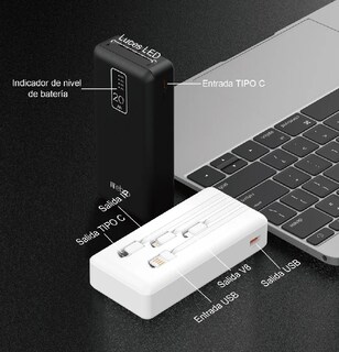 Foto 2 | Foto 2 | Power Bank Xtellar Batería Portátil 20000mah Rápida