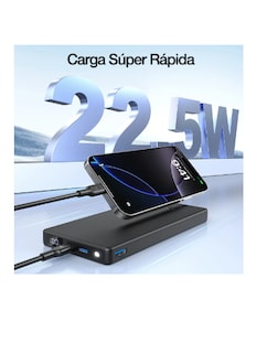 Foto 3 | Foto 3 | Power Bank Batería Xtellar 10000mah Carga Rapida 22.5w 1hora Con Led
