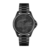 Reloj Para Hombre Lacoste Le Croc 2011396 Negro 43 Mm Brazalete