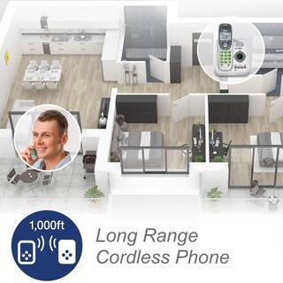 Foto 5 | Foto 5 | Teléfono Inalámbrico Vtech Cs6124 Dect 6.0 2k Dci 1080p Con Respuesta - Venta Internacional.