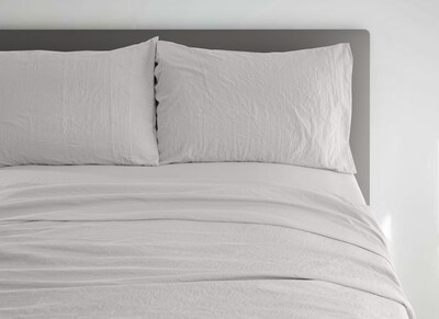 Foto 1 | Foto 1 | Sábanas Dalfiori Hazel Gris Yeso Queen Size