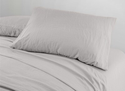 Foto 2 | Foto 2 | Sábanas Dalfiori Hazel Gris Yeso Queen Size