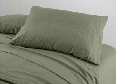 Foto 2 | Foto 2 | Sábanas Dalfiori Hazel Verde Seco King Size