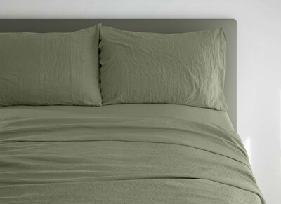 Foto 1 | Foto 1 | Sábanas Dalfiori Hazel Verde Seco Matrimonial