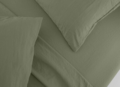 Foto 3 | Foto 3 | Sábanas Dalfiori Hazel Verde Seco Matrimonial