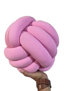 Foto 2 | Foto 2 | Cojín Nudo Bola Decoración Hogar Recamara Sala Color Rosa