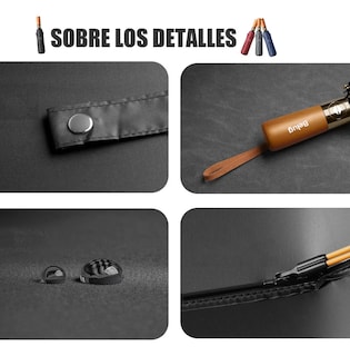 Foto 3 | Foto 3 | ''paraguas Sombrilla 20 Hueso Automático Abre-cierra Con Botón Vino ''