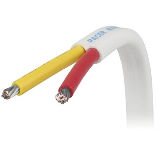 Foto 1 | Foto 1 | Cable Plano Dúplex De Seguridad 6/2 Awg De Pacer Group 15 M Rojo Y Amarillo - Venta Internacional.