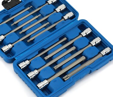 Foto 4 | Foto 4 | ''juego De 12 Conectores De Brocas Torx Extra Largos De 3/8 Un Estuche Azul ''