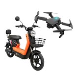 Bicicleta Eléctrica Kiwo Tori 800 + Drone 4k de Regalo