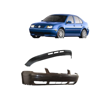 Foto 1 | Foto 1 | Fascia Jetta A4 Con Banda Y Spoyler 99 01 02 03 04 05