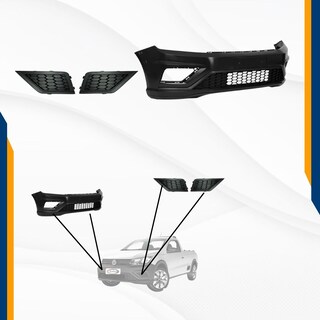 Foto 2 | Foto 2 | Fascia Robust 17 18 19 20 21 22 23 Con Rejillas Molduras Laterales Y Guias