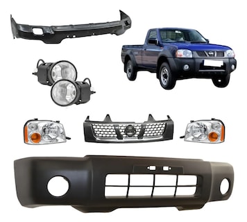 Foto 1 | Foto 1 | Fascia Nissan D22 Con Faros Parrilla Neblineros Y Alma