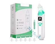 Aspiradora Nasal Seguro Electronica Verde