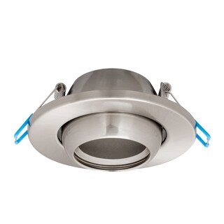 Foto 5 | Foto 5 | Estevez  Luminario Empotrable  Eyeball  Color Níquel  Para Techo Con Portalámparas  Foco Gx5.3 Mr16  Protección Ip20