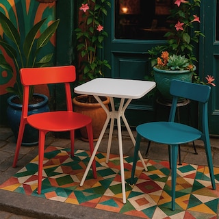 Foto 7 | Foto 7 | Set De 4 Sillas De Exterior Brianza Color Blanco