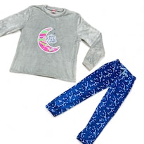 Pijama Dama Mujer Suave Invierno Calientita Cómoda Luna