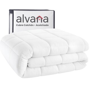 Foto 1 | Foto 1 | Cubrecolchón Queen Size Acolchado Tesso Home