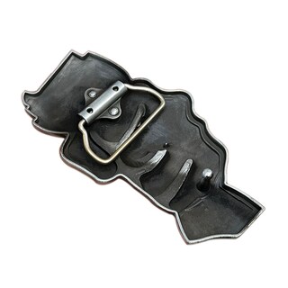 Foto 3 | Foto 3 | Hebilla De Cinturón Diseño De Calavera Puño Y Dinero Aleación De Metal 61 G - Venta Internacional.