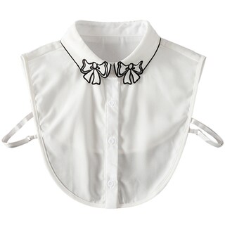 Foto 1 | Foto 1 | Cuello De Pajarita Desmontable Para Mujer Cuello De Camisa Falsa - Venta Internacional.