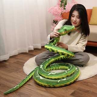 Foto 2 | Foto 2 | Muñeca De Peluche Con Forma De Serpiente Realista 220 Cm De Largo Rellena Con Algodón Polipropilen - Venta Internacional.