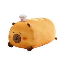 Muñeca De Peluche Con Dibujos Animados De Carpincho Forma De Pan 50 Cm Rellena - Venta Internacional.