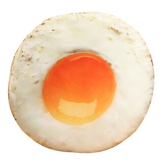 Foto 1 | Foto 1 | Peluche De Peluche Con Huevos Fritos Dibujos Animados 40 Cm - Venta Internacional.